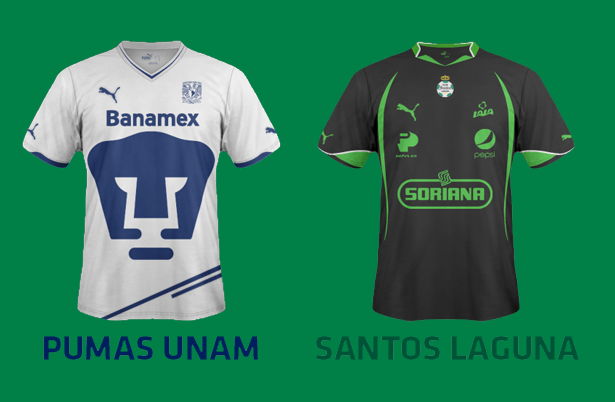 Previa Pumas UNAM vs Santos Laguna futbol mexicano jornada 9